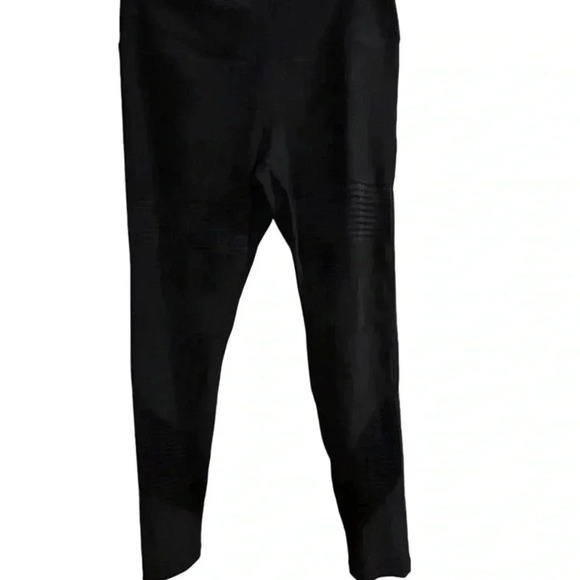 90 Degree by Reflex Women's Moto Leggings Black Ankle Size M Activewear - Picture 5 of 8